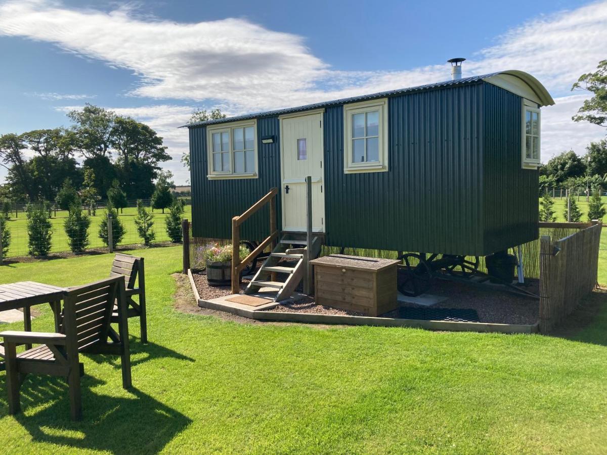 The Hawthorn Shepherds Hut Eyemouth Exterior foto